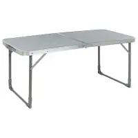 Стол складной ССТ-3, 102&times;50&times;44.5/61 см, металлик