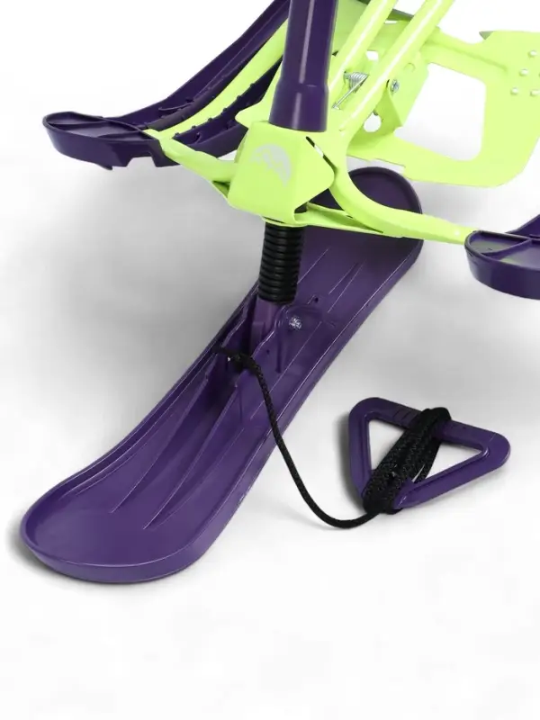 Снегокат, лимонный, фиолетовый, ТСП/ЛФ Nika Kids Снегокат, лимонный, фиолетовый, ТСП/ЛФ Nika Kids