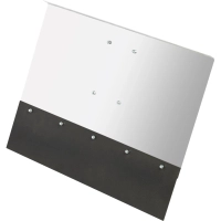 Лопата для уборки снега 'Подруга дворника' 50х40 см ковш алюмин без черенка