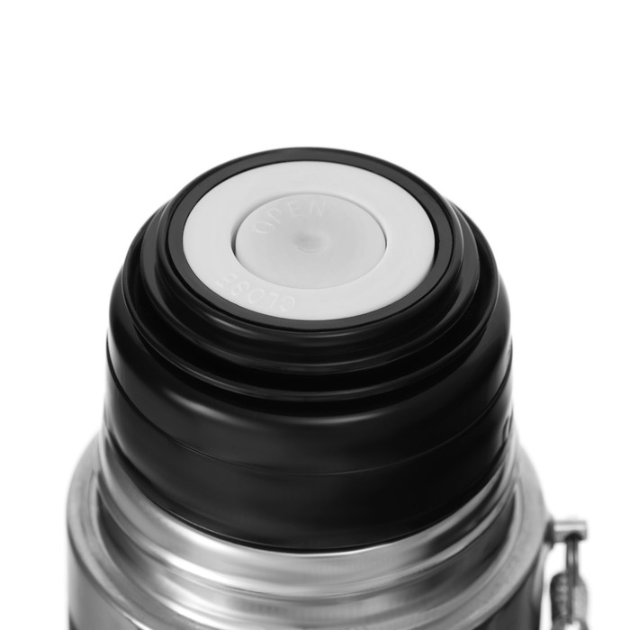 Термос для чая, кофе, 500 мл, Гильза "Мастер К. Герб", с кружкой, с помпой, сохраняет тепло 10 ч, 6.