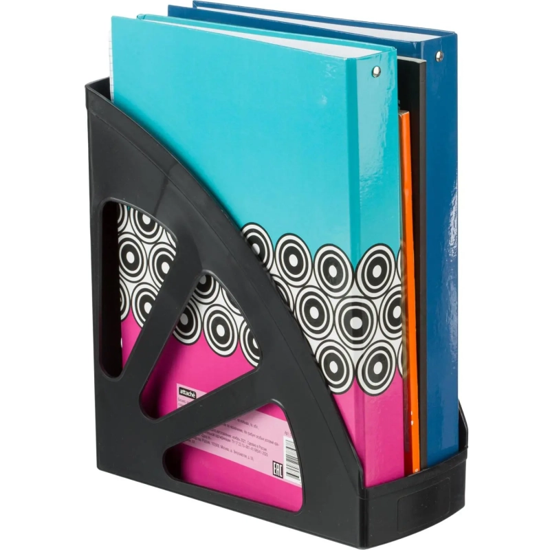 Лоток вертикальный Attache office XL черный юпп