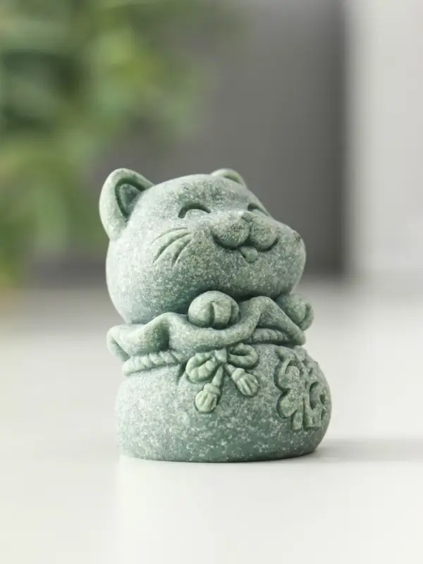 Набор фигурок песчаник &laquo;Манэки-нэко&raquo;, 4 шт., 4.3&times;4&times;5.5 см