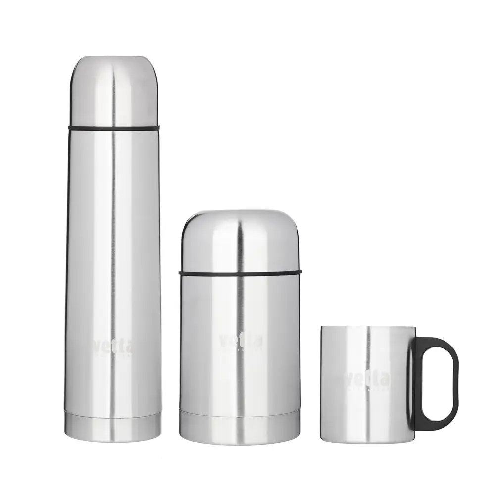 VETTA Набор походный (термос 1л "Буллет" + термос суповой 750мл + кружка 300мл) в сумке