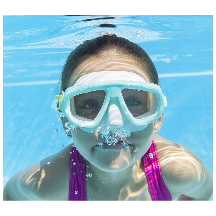Маска для плавания Lil' Caymen, от 3 лет, цвет МИКС, 22011 Bestway