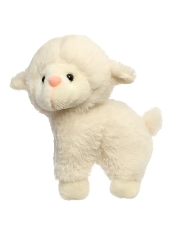Мягкая игрушка Мягкая игрушка "Барашек" цвет белый, 13 см
