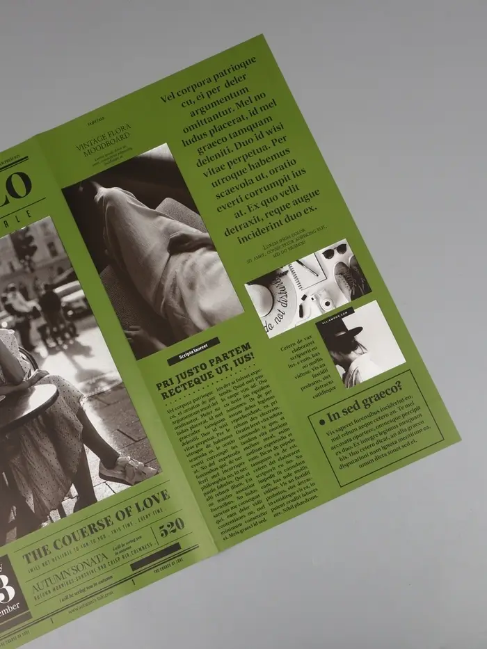 Пленка флористическая "Газета любви" 65мкм, 50х57 &plusmn;1см