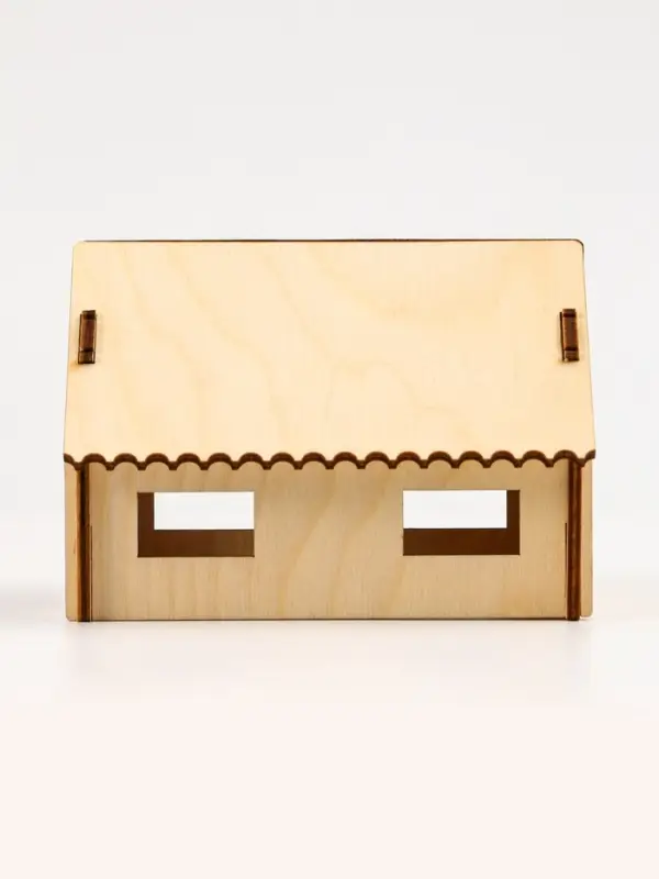 Домик для грызунов, 11.9&times;10&times;8.3 см, дерево