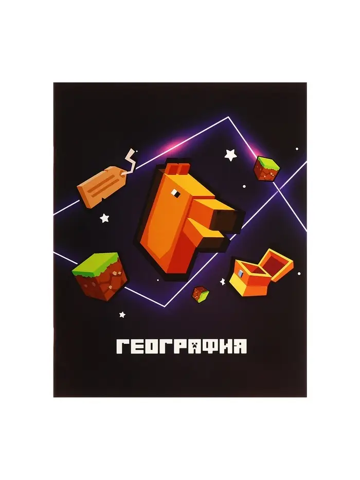Тетради предметные &laquo;Пиксели&raquo;, 10 предметов, 36 листов, со справочным материалом, обложка из мелованного картона, блок офсет