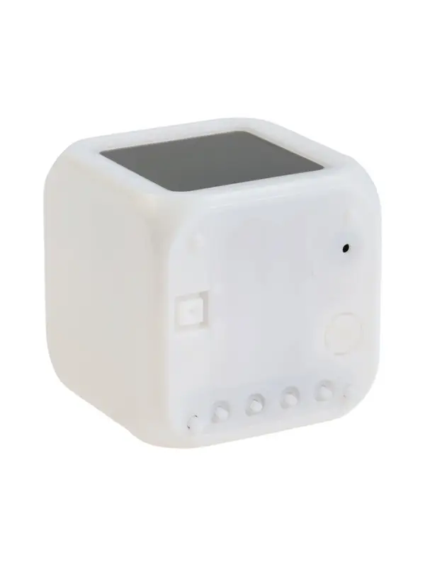 Часы - будильник LB-03, дата, температура, белый