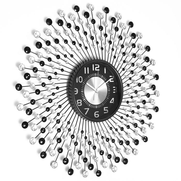 Часы настенные интерьерные большие  Часы настенные интерьерные большие "Аласса", бесшумные, d-68 см, циферблат d-22 см