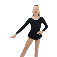 Купальник для гимнастики и танцев Grace Dance, р. 28, цвет чёрный