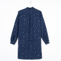 Рубашка (сорочка) женская KAFTAN «Горошек», цвет синий, размер 44-46