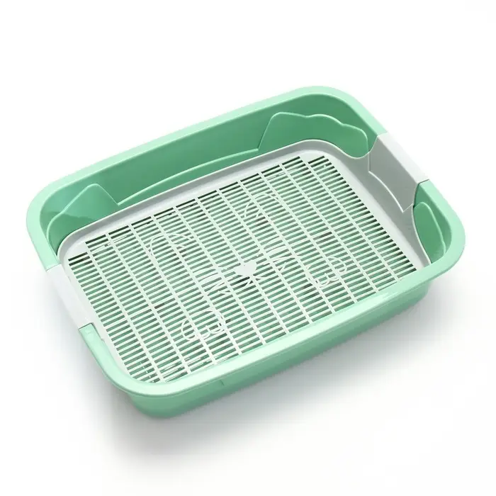 Туалет с сеткой, 44&times;33&times;11.5 см, серый, оливковый