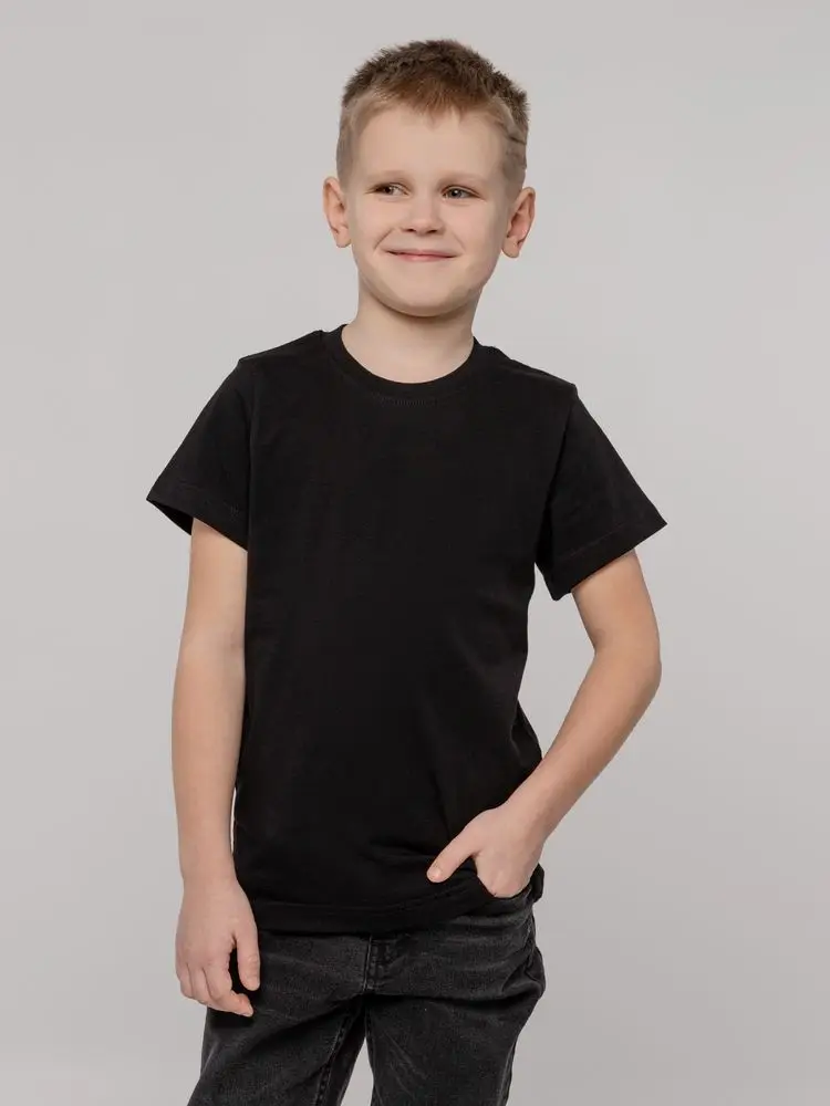 Футболка детская T-Bolka Kids, черная, 12 лет