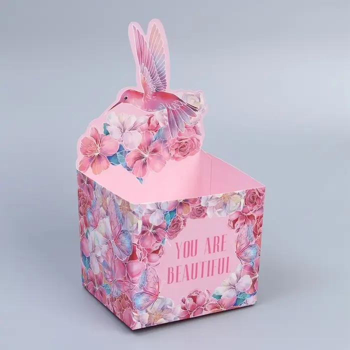 Коробки для мини букетов «Колибри», 12 × 20 × 10 см