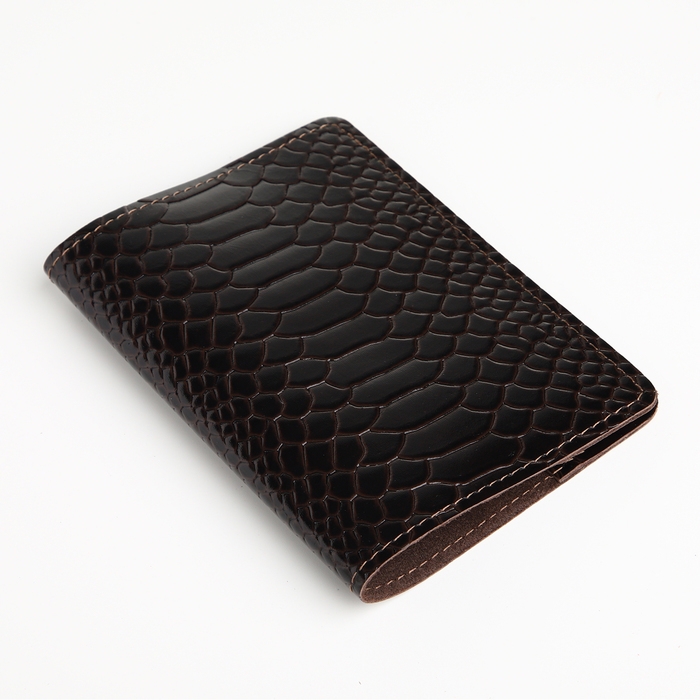 Обложка для паспорта, TEXTURA, цвет коричневый Обложка для паспорта, TEXTURA, цвет коричневый