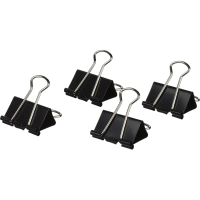 Зажимы для бумаг 15мм 12шт./уп. Комус, в картонной коробке