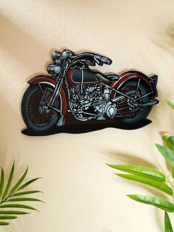 Панно  Панно "Чоппер" дерево 30х16 см, красный