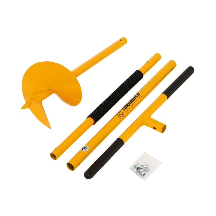 Бур садовый TORNADICA «Профи», L = 1.4 м, d = 200 мм