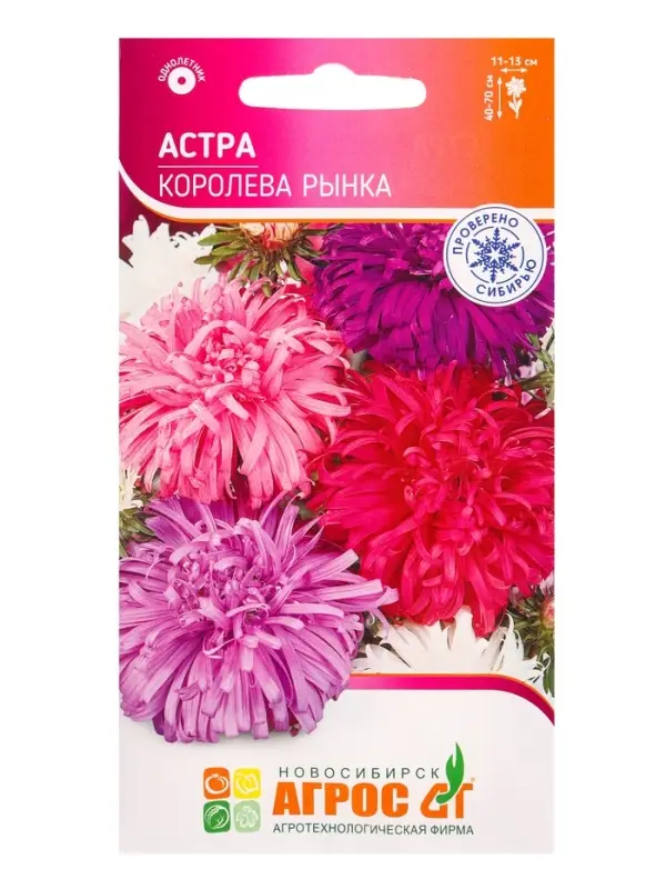 Семена Астра Королева Рынка 0,3 г Семена Астра Королева Рынка 0,3 г