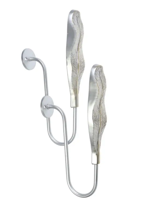 Крючок для штор CAPPIO KS040, цвет серебро с золотом, набор 2 шт Крючок для штор CAPPIO KS040, цвет серебро с золотом, набор 2 шт