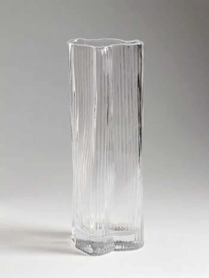 Ваза &laquo;Энико&raquo;, 25&times;9 см, стекло, прозрачная