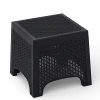 Комплект садовой мебели &laquo;Ротанг лайт&raquo;, 3 предмета: 2 кресла, стол, цвет мокко