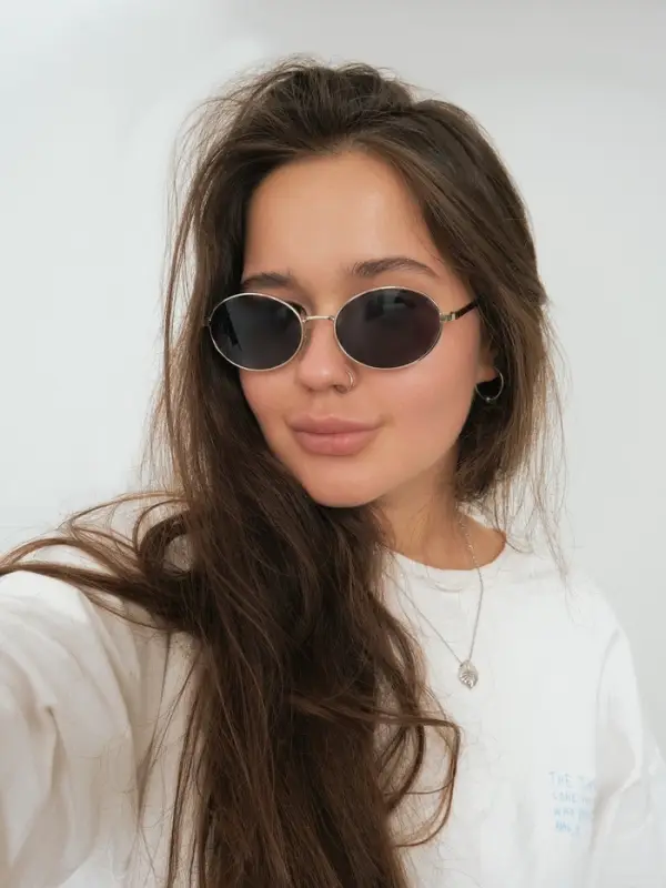 Очки солнцезащитные &laquo;OneSun. Овал&raquo;, uv 400, футляр, салфетка