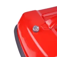 Канистра топливная металлическая горизонтальная 10 Л (красная) AVS HJM-10