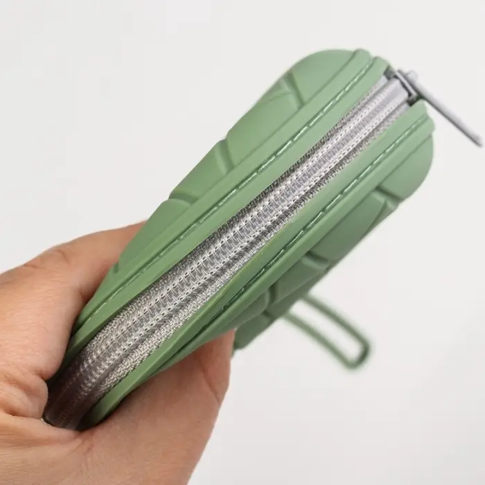 Контейнер для хранения и стерилизации сосок и пустышек, силиконовый, зеленый