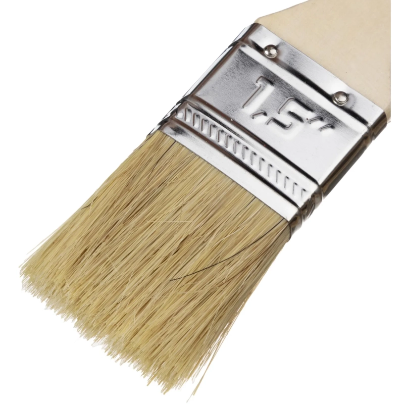 Кисть плоская натуральная щетина 38 мм MTX 82525