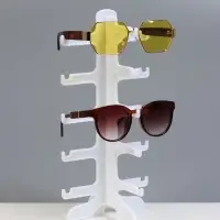 Подставка под очки, 5 мест, 15.5&times;14&times;31 см, белая