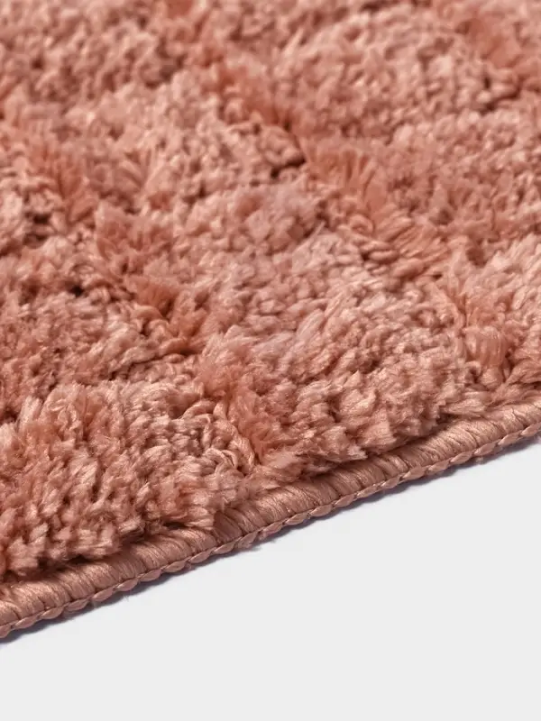 Коврик для ванной из микрофибры SAVANNA &laquo;Таормина&raquo;, 40&times;60 см, пыльная роза
