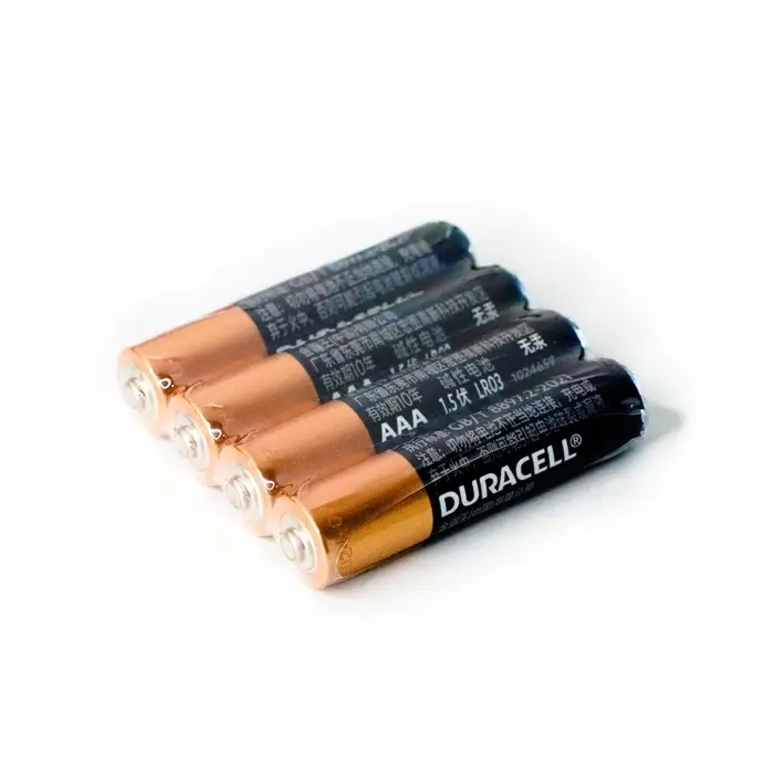 Батарейка алкалиновая Duracell Basic, AAA (CH), LR03-40BOX, 1.5 В, набор, 40 шт.