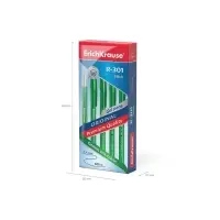 Ручка гелевая R=301 Original Gel, узел 0.5 мм, чернила зелёные, длина линии письма 600 метров