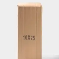 Ваза пластик настольная с крышкой "Альваро" 25х10 см, прозрачный