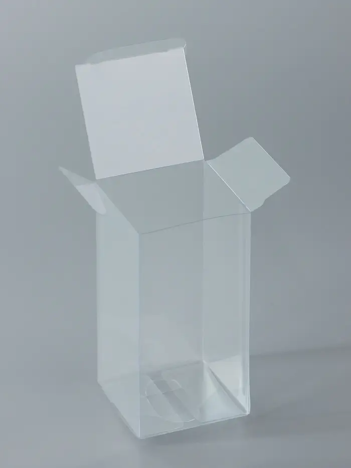 Складная прозрачная коробка из PVC, для упаковки подарков, 5&times;5&times;10 см