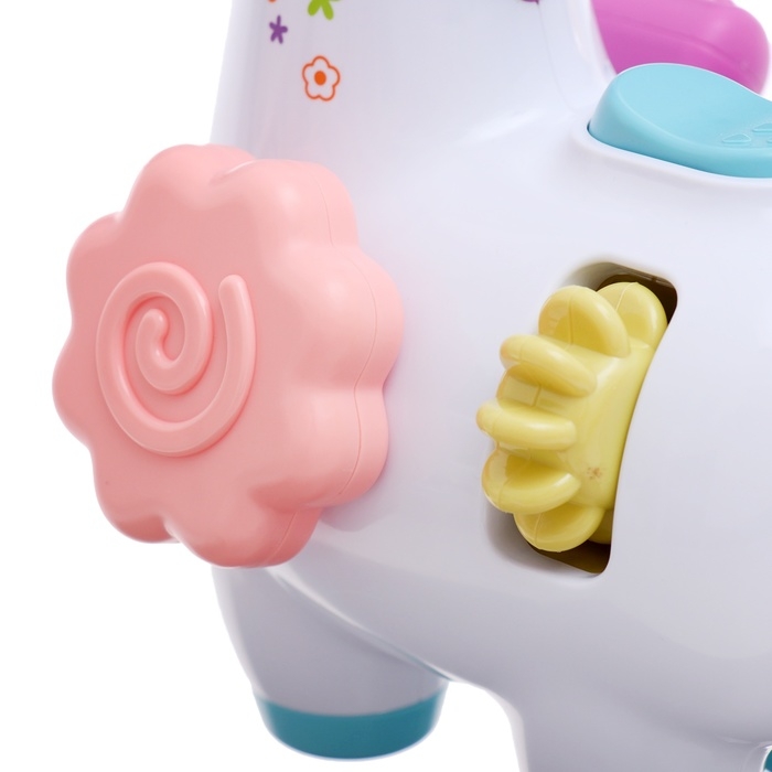 Развивающая игрушка «Единорожка», звуковые эффекты Развивающая игрушка «Единорожка», звуковые эффекты