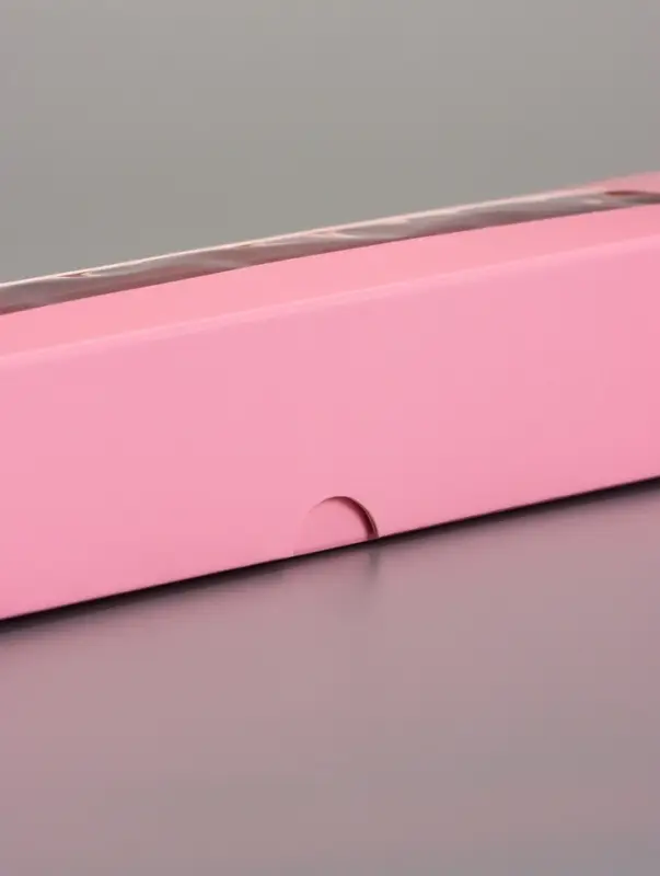 Коробка для 5 конфет, розовый, 22&times;5.5&times;3.5 см