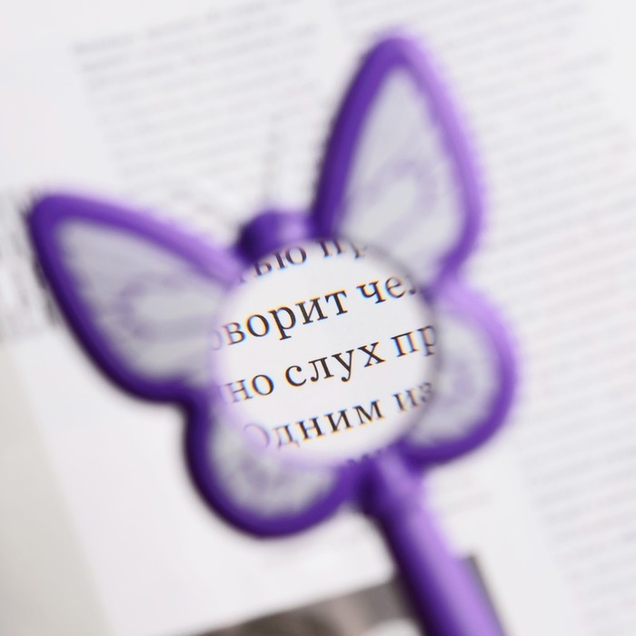 Лупа детская Насекомые, линза 35мм, микс Лупа детская Насекомые, линза 35мм, микс