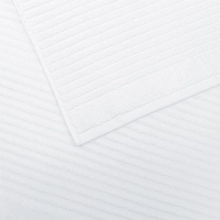 Полотенце махровое УЗБ Коврик ЛМ м7721_04 M 50х80 бел