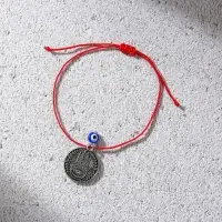 Браслет-талисман (3 шт) «Притягивает удачу», красная нить, длина 24 см Браслет-талисман (3 шт) «Притягивает удачу», красная нить, длина 24 см