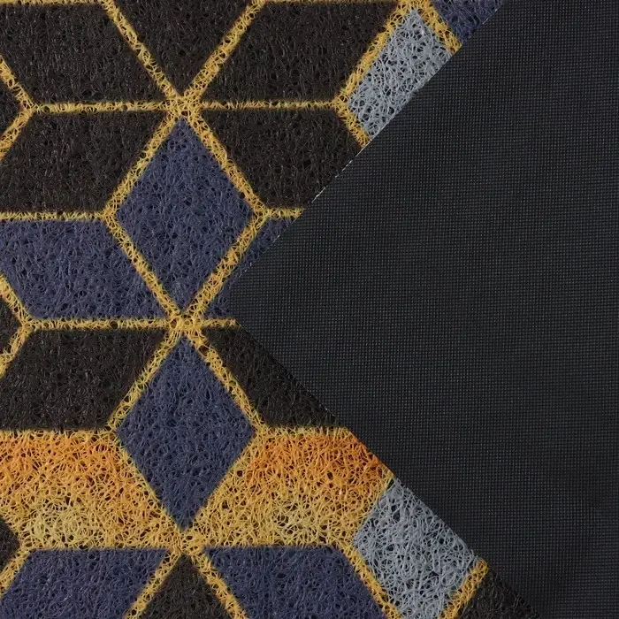 Коврик придверный Доляна &laquo;Бурлеск&raquo;, грязезащитный, вырезной, 45&times;75 см