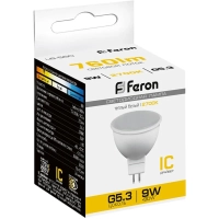 Лампа светодиодная Feron LB-560 MR16 G5.3 9W 175-265V 2700K(25839)
