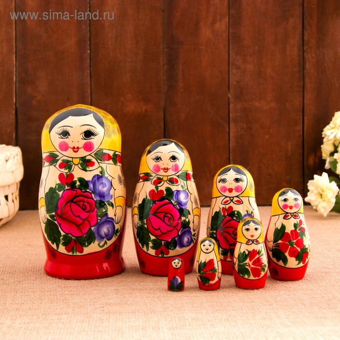 Матрешка  Матрешка "Семёновская", 7-и кукольная, высшая категория