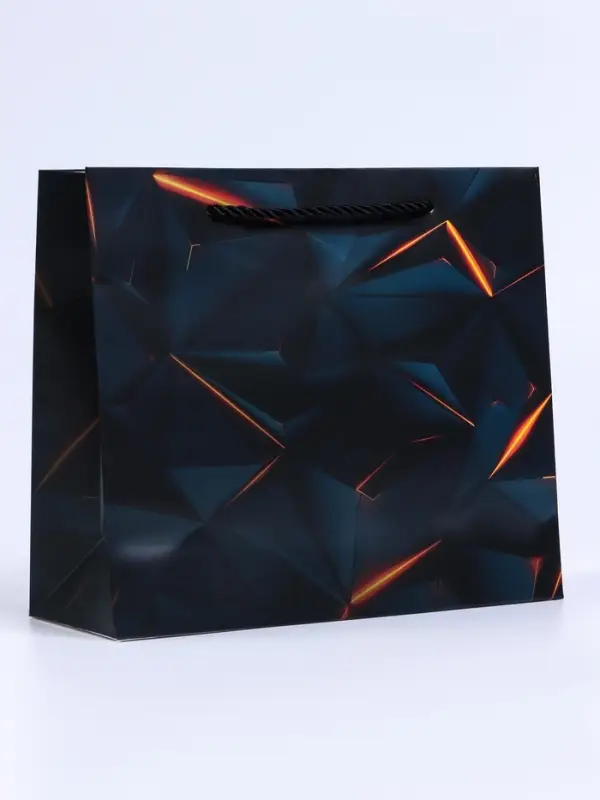 Пакет подарочный с окном Perfect, 25&times;10&times;22 см