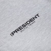 Поло с длинным рукавом President, размер XL, цвет серый