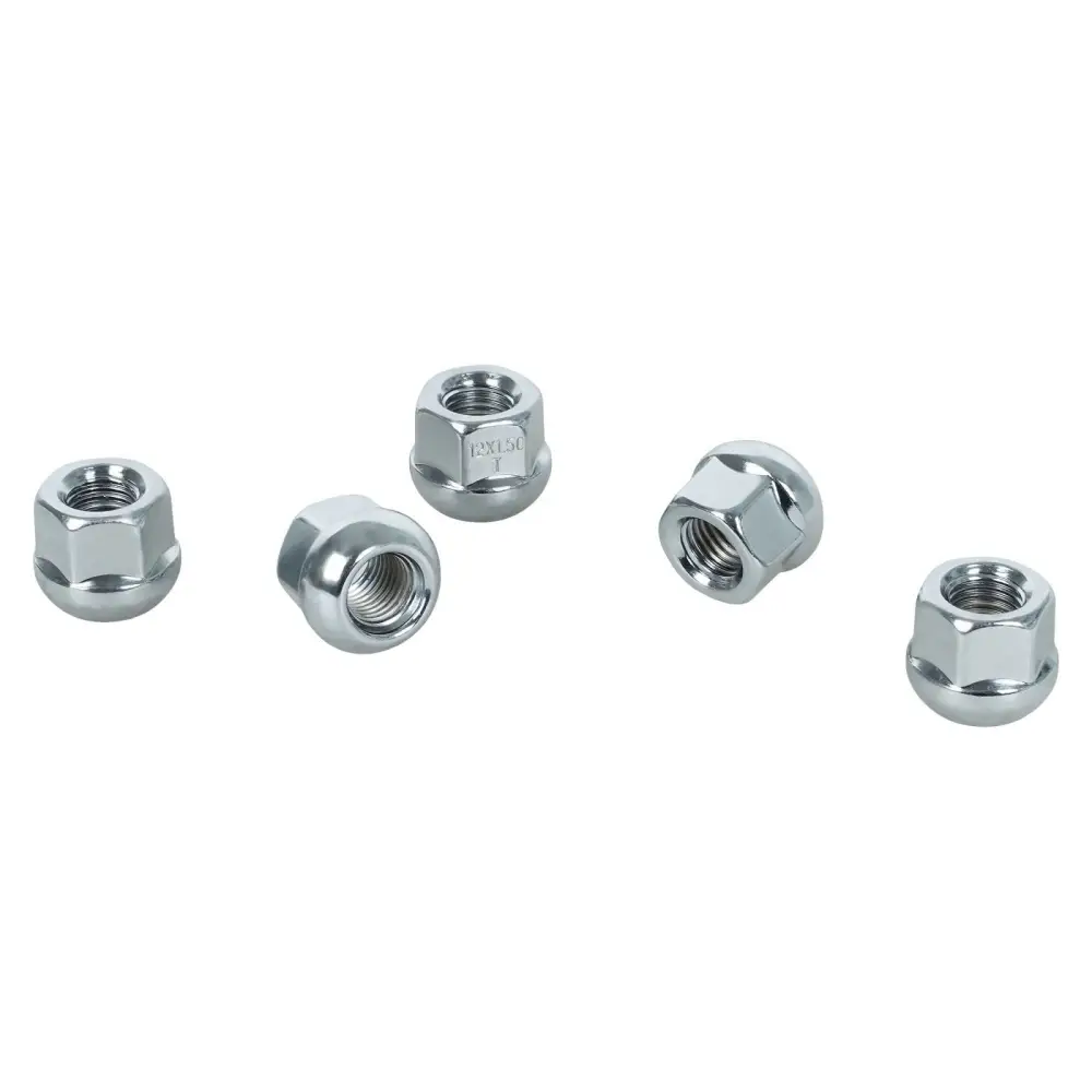 Гайка колесная M12x1,5x19,5, сфера R12, ключ 19, открытая, хром для а/м Honda