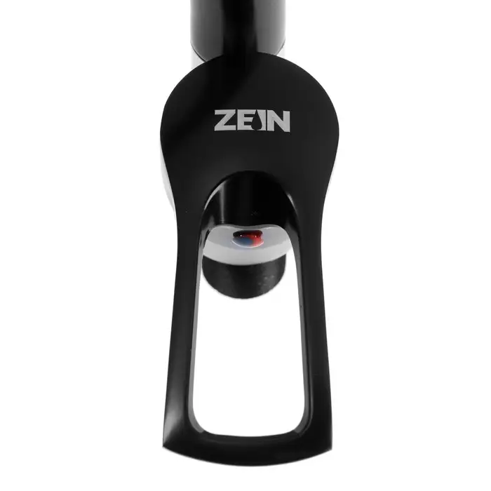 Смеситель для кухни ZEIN ZC2036, излив &laquo;Утка&raquo;, картридж керамика 40 мм, черный/хром