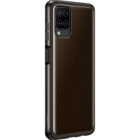 Чехол -крышка Soft Clear Cover A12, Samsung, чер, EF-QA125TBEGRU